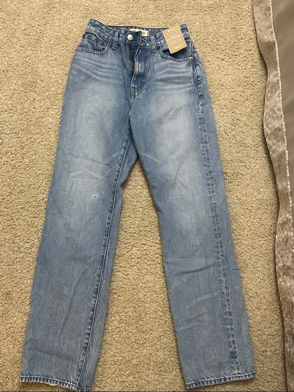 MADEWELL NWT 90’s Straight 23 Curvy